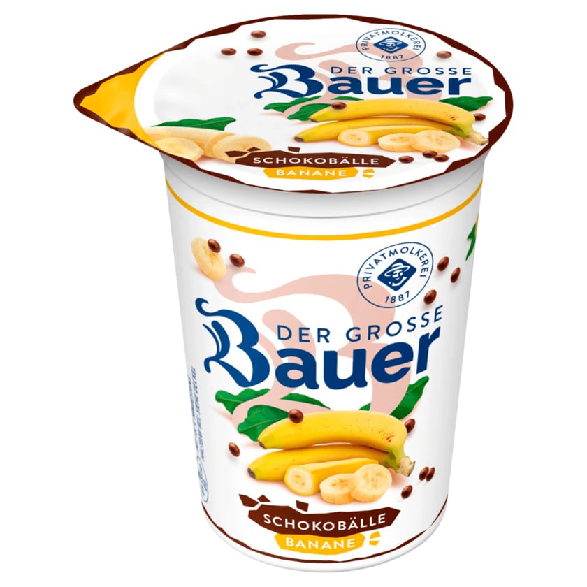 Bauer Joghurt Schokobälle Banane 250g